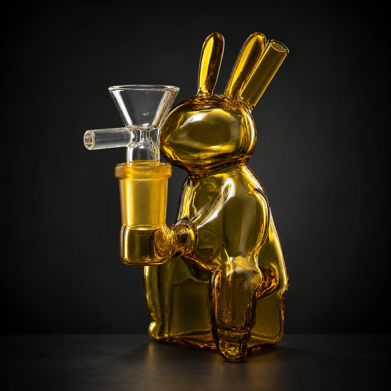 Rabbit Bunny Soft Glass Bong