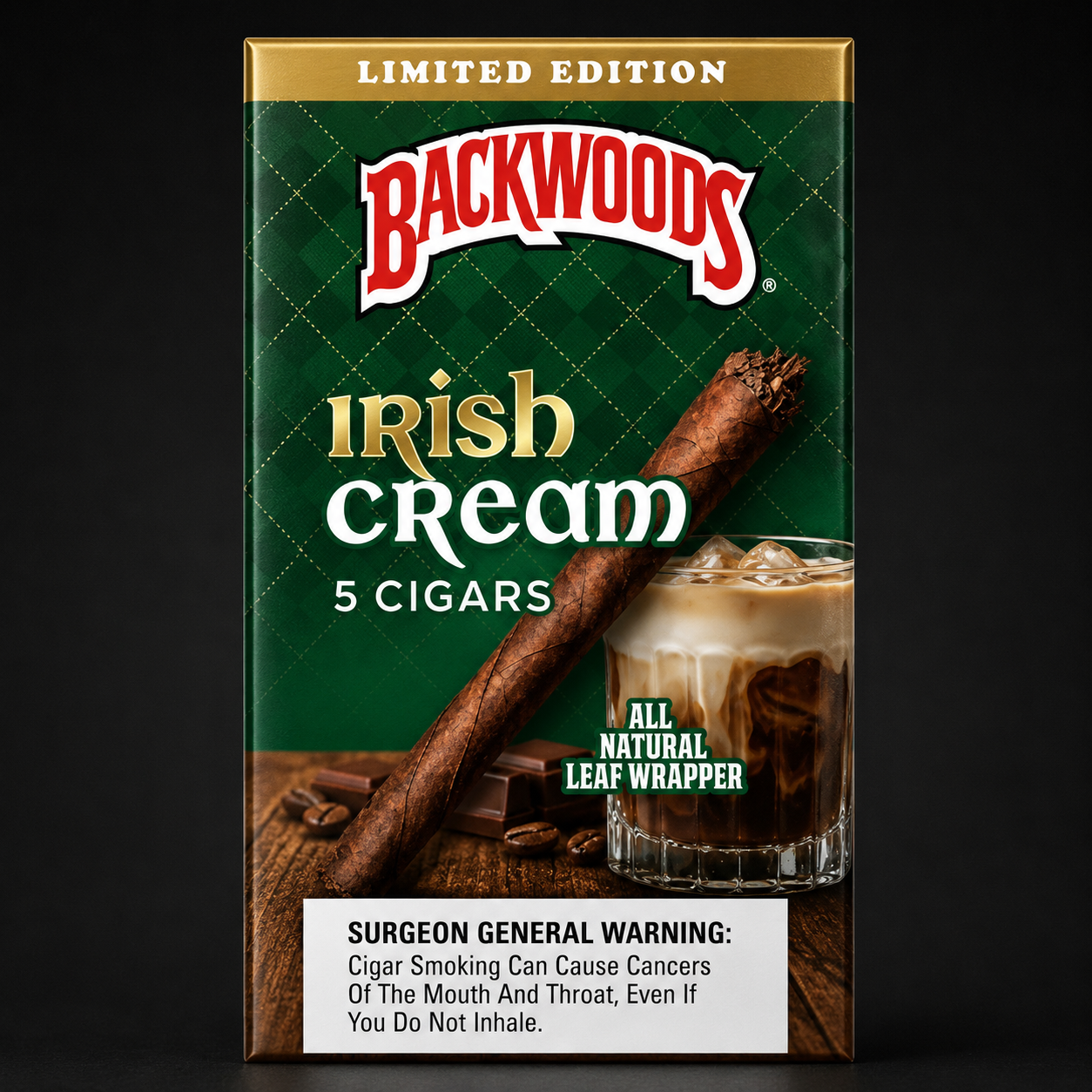 Backwoods Irish Cream Limited Edition