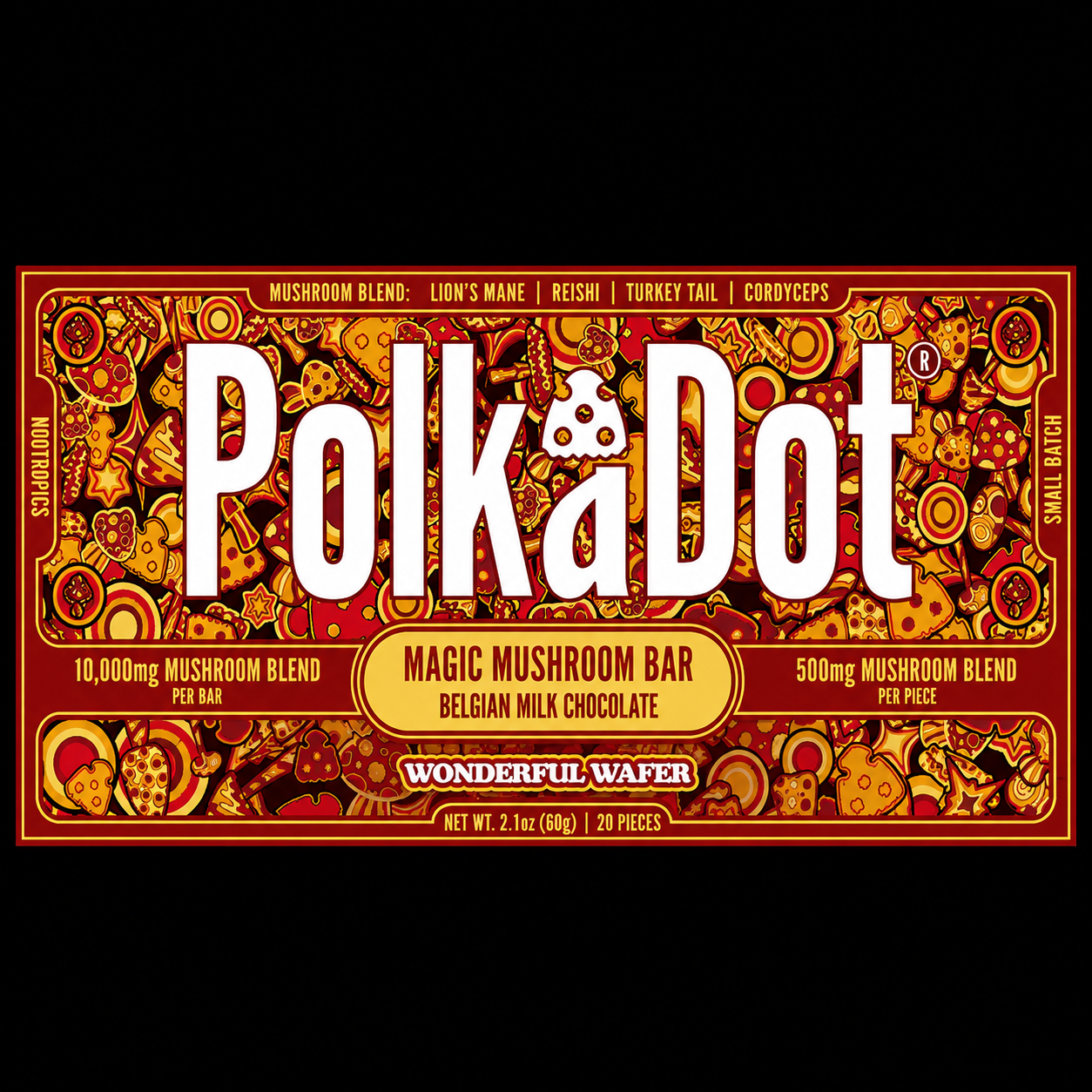 Polkadot Wonderful Wafer Chocolate Bar