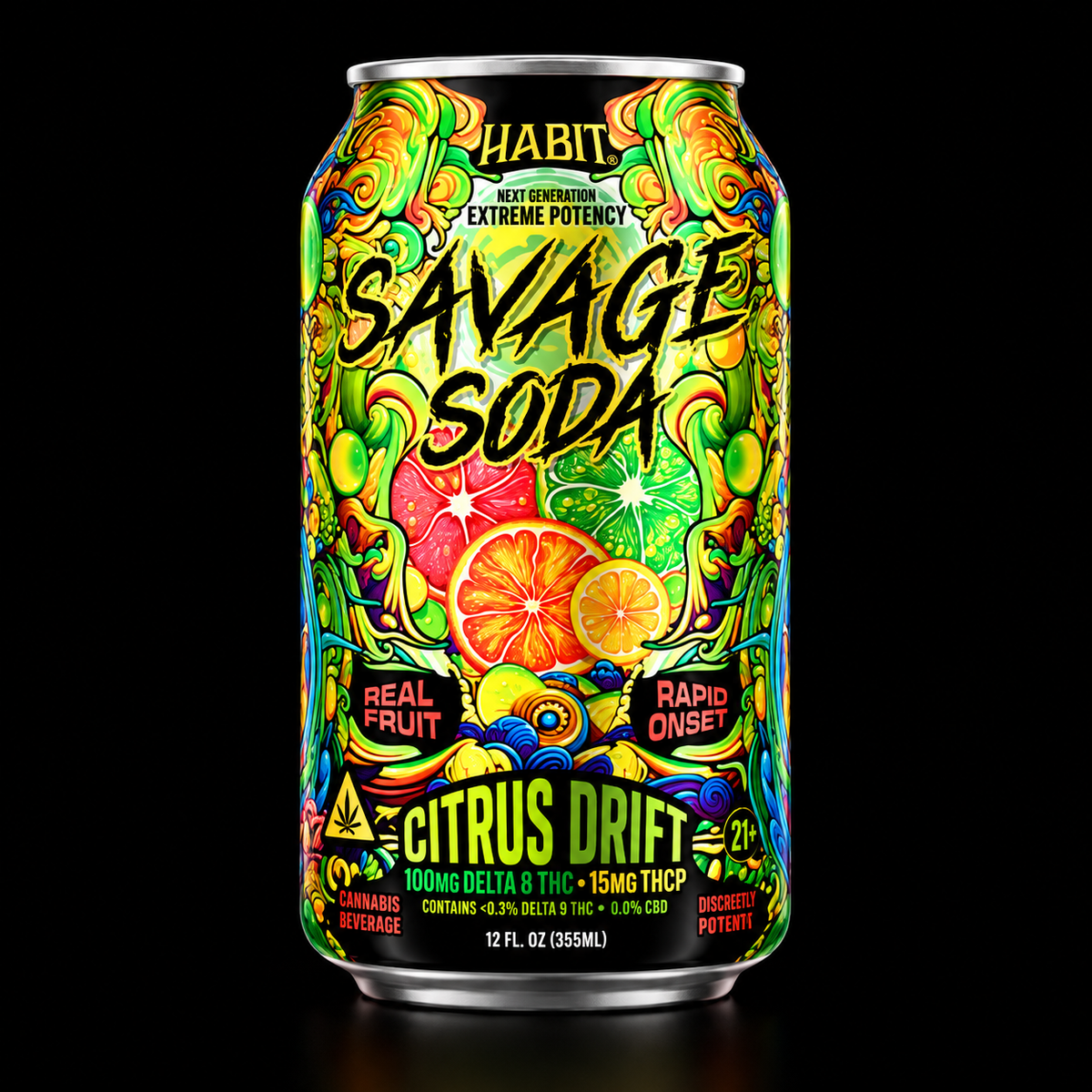 Habit Savage Edition – Citrus Drift Soda