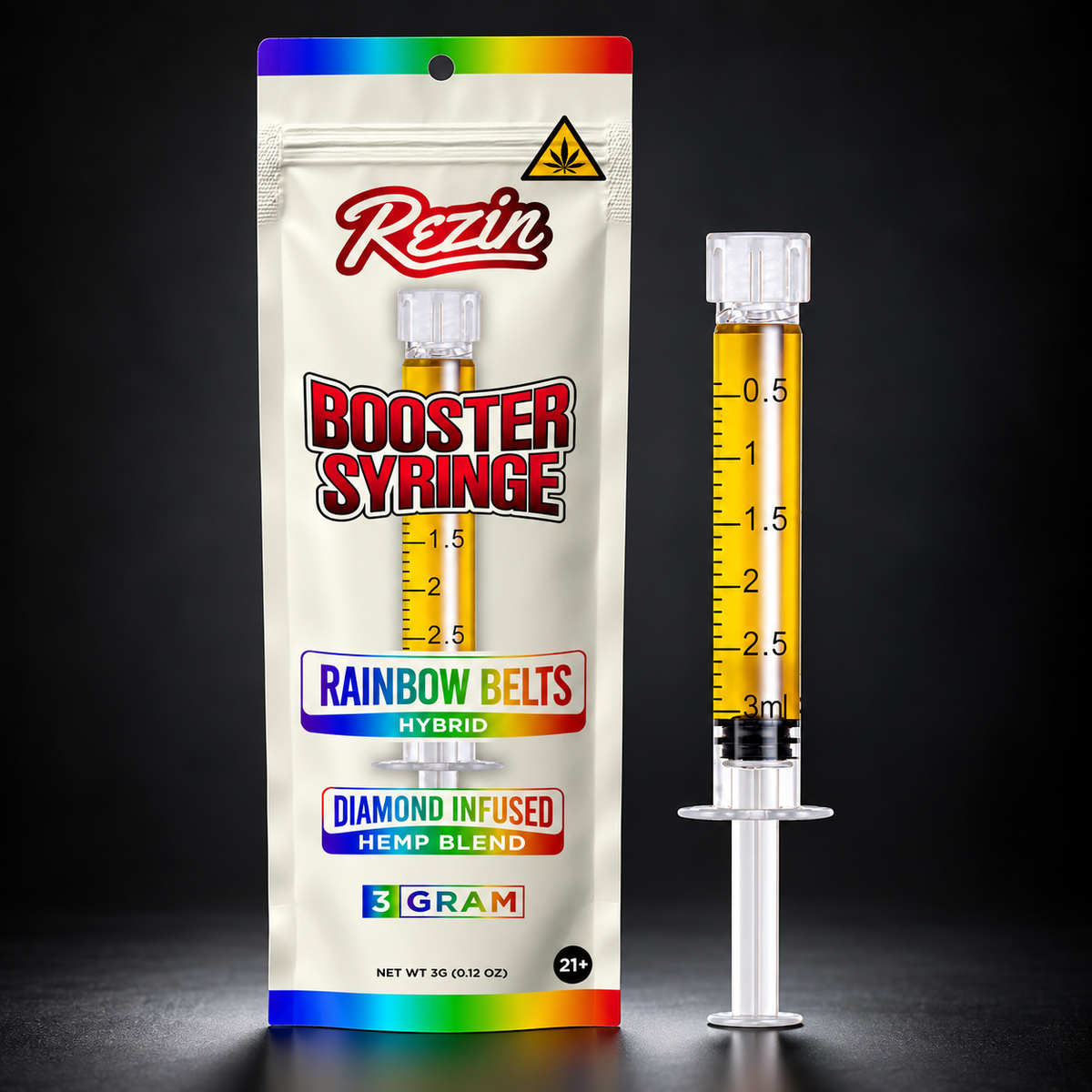 Rezin Booster Rainbow Belts Hybrid 3G