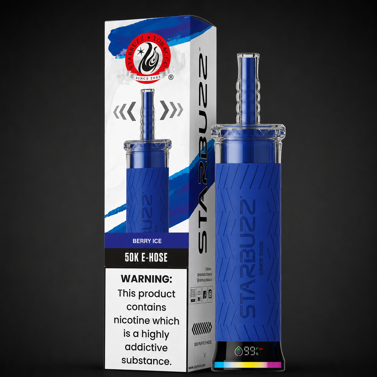 Starbuzz 50K E-Hose - Berry Ice