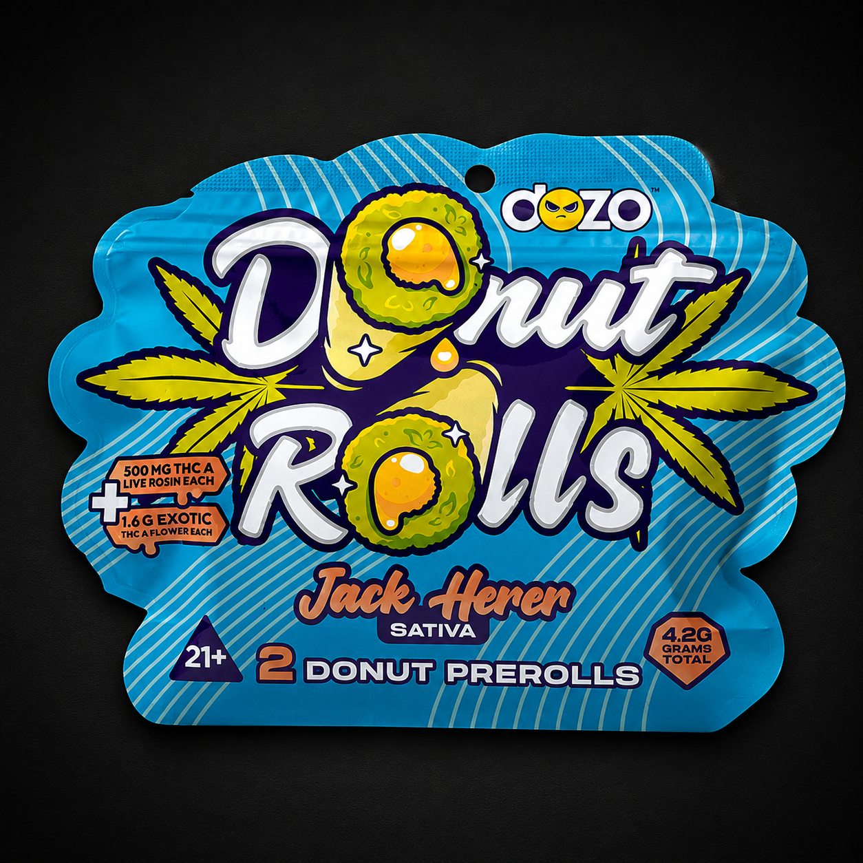 DOZO DONUT PRE-ROLLS JACK HERER (SATIVA)