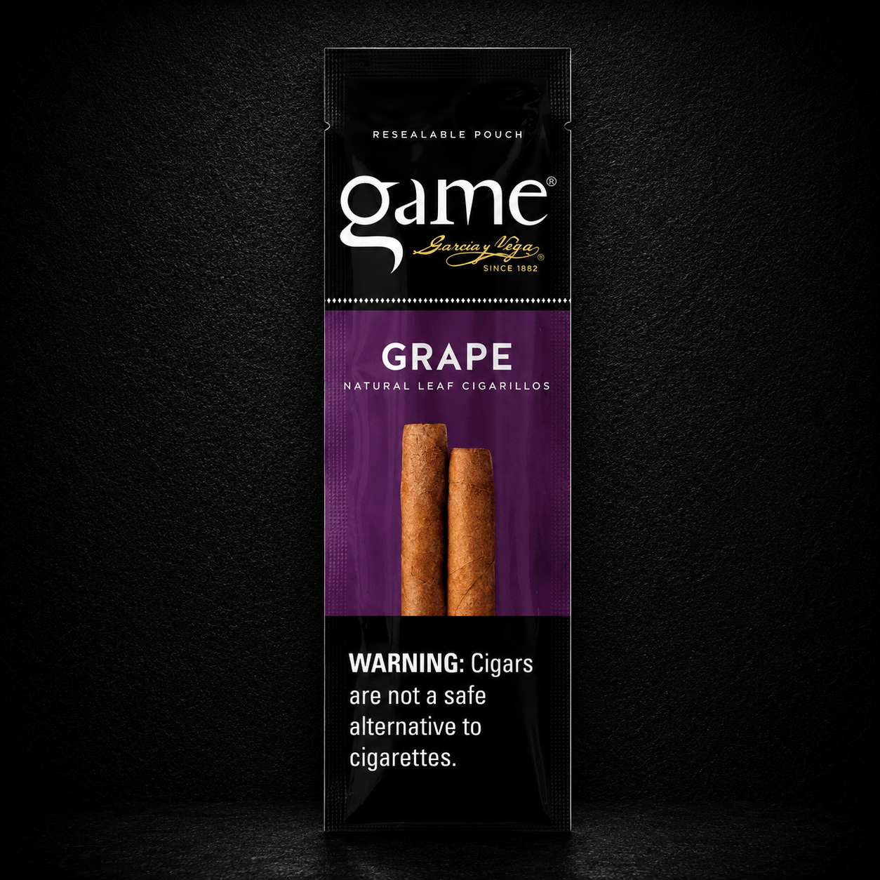 Game Cigar - Grape (2 Pack)
