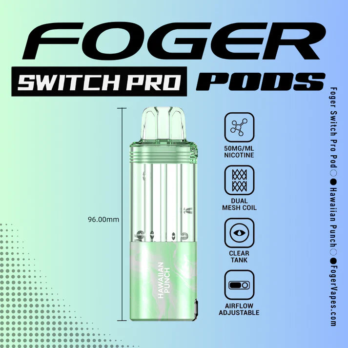 Foger Switch Pro Pod | 30K Puffs - Hawaiian Punch