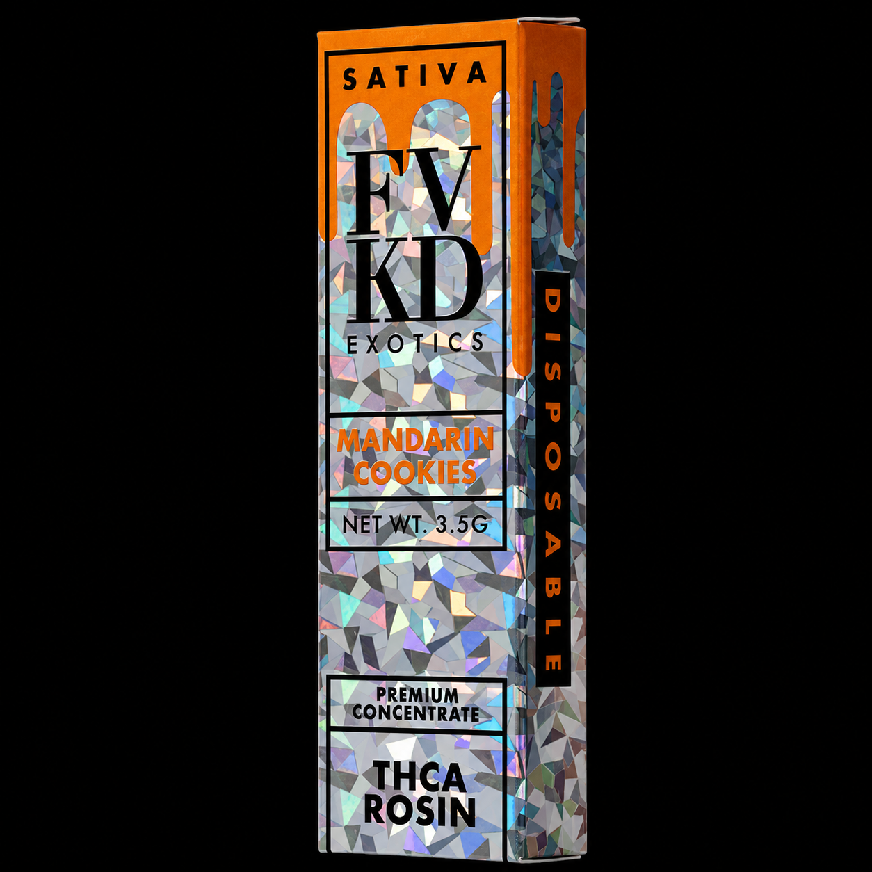 FVKD Live Rosin THCa Syringe 3.5G - Mandarin Cookies (Sativa)