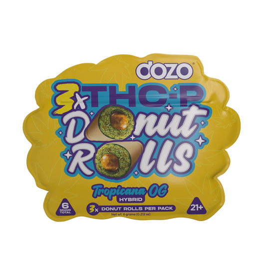 DOZO DONUT ROLLS (THC-P) 6G - 3CT TROPICANA OG (HYBRID)