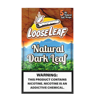 Looseleaf 5pk Natural Dark Leaf