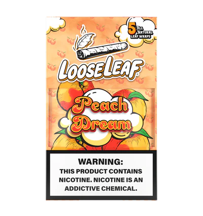 Looseleaf 5pk Peach Dream
