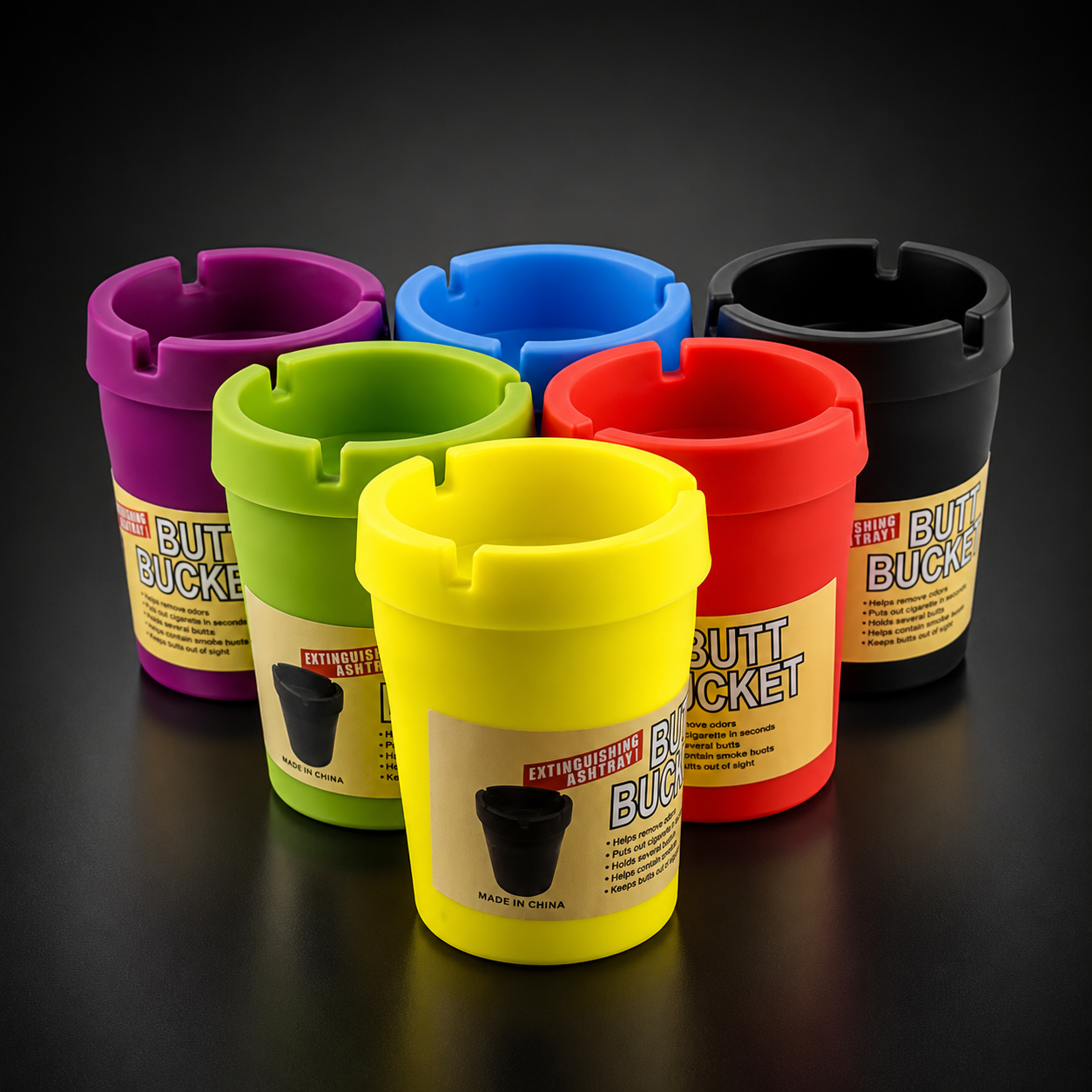 Butt Ashtray Bucket