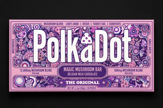 Polkadot Mushroom Bar - The Original Chocolate Bar