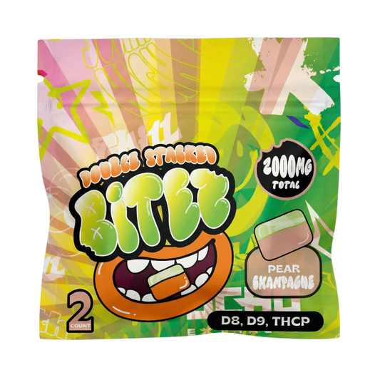 BITEZ D8+D9+THCP Pear Gummies 2000mg