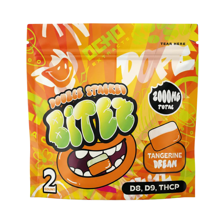 BITEZ D8+D9+THCP Tangerine Dream Gummies 2000mg