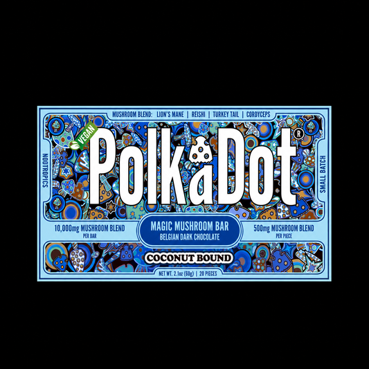 Polkadot Coconut Bound Chocolate Bar