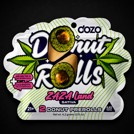DOZO DONUT PRE-ROLLS ZAZA LAND (SATIVA)