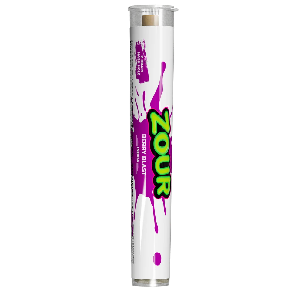 ZOUR Berry Blast Hash Hole Preroll – 2g