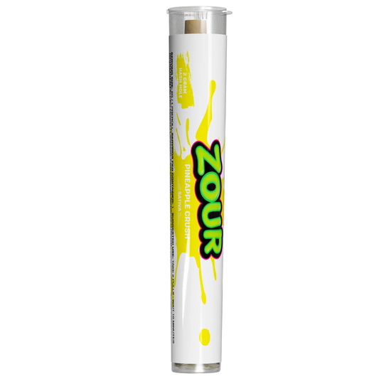 ZOUR Pineapple Crush Hash Hole Preroll – 2g
