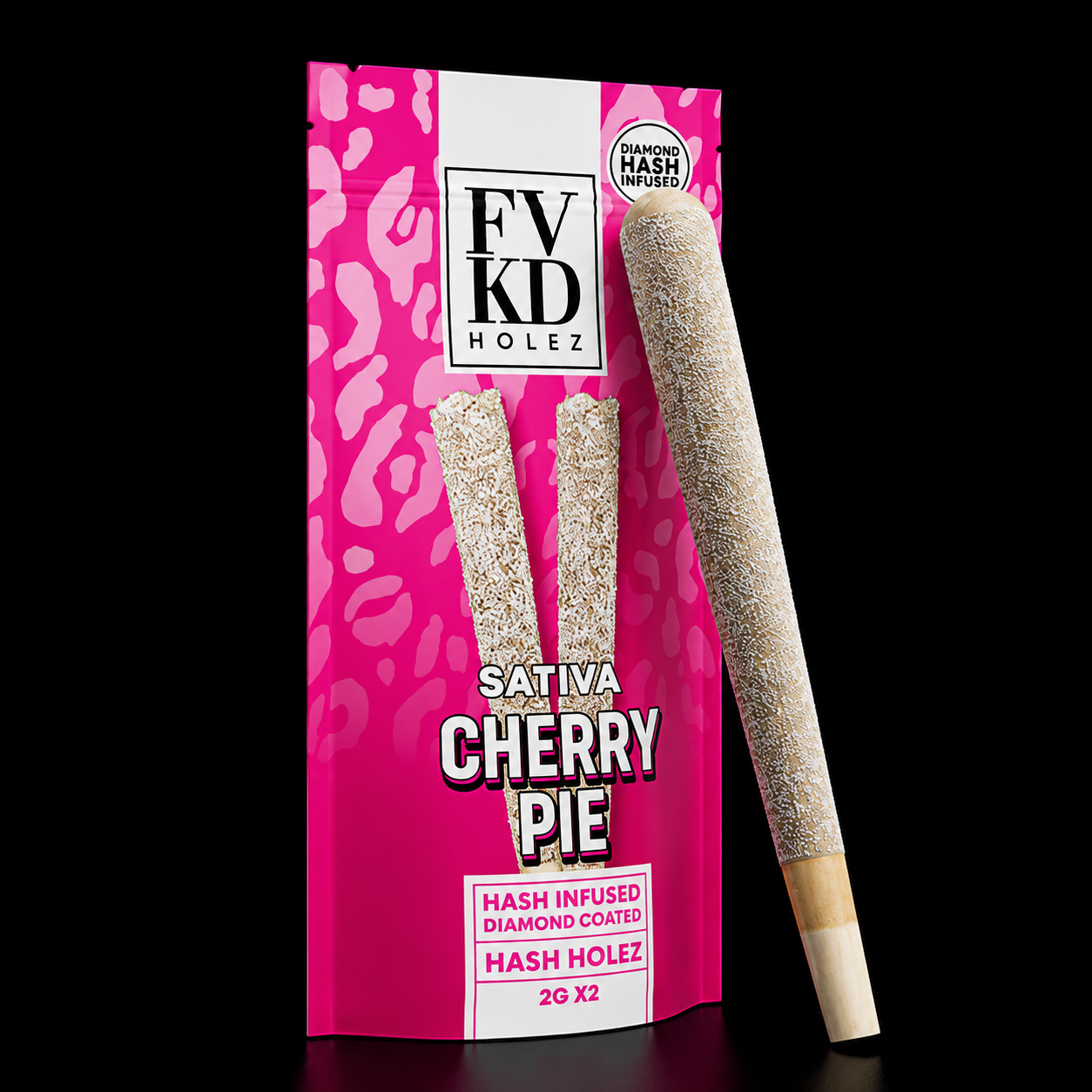 FVKD DIAMOND INFUSED HASH HOLE CHERRY PIE SATIVA 2G