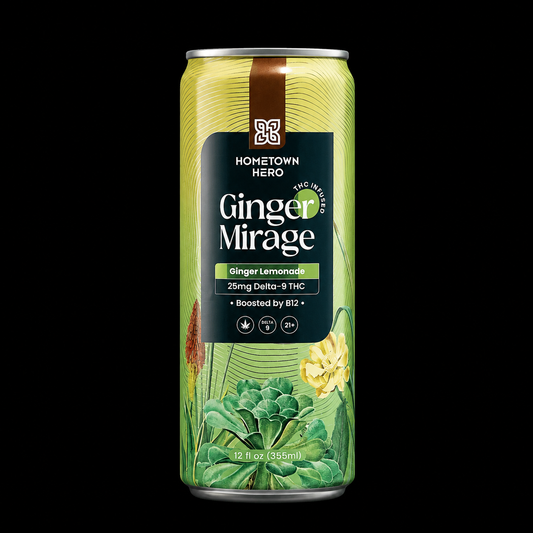 Ginger Mirage - 25mg THC Lemonade