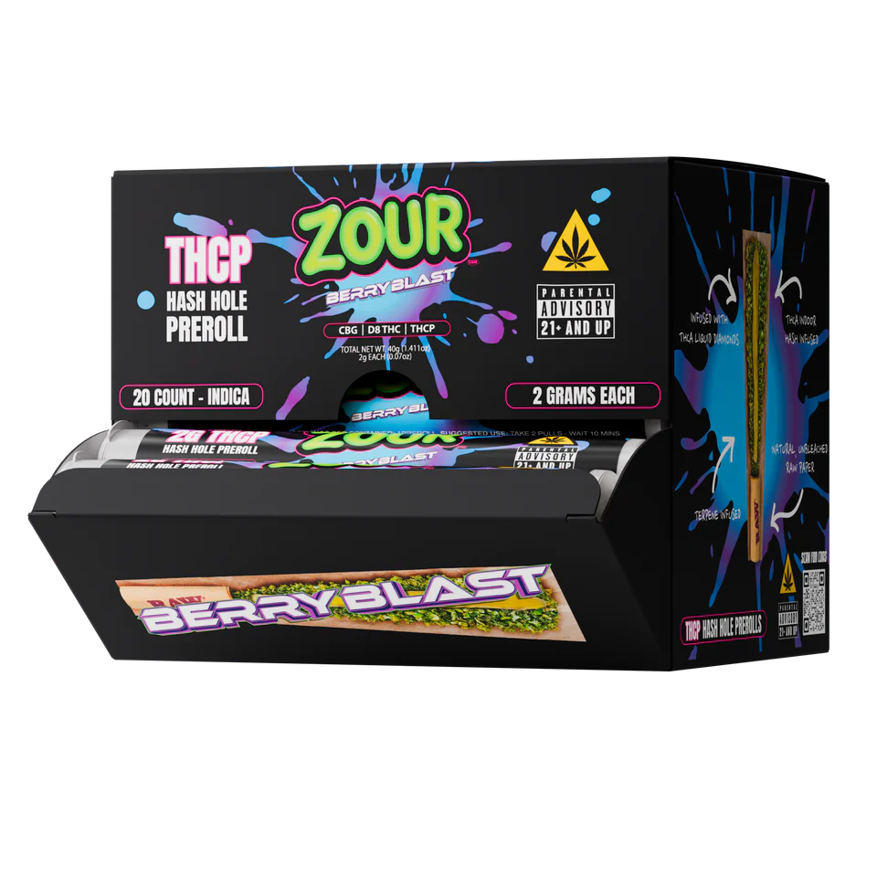 ZOUR THCP BERRY BLAST HASH HOLES