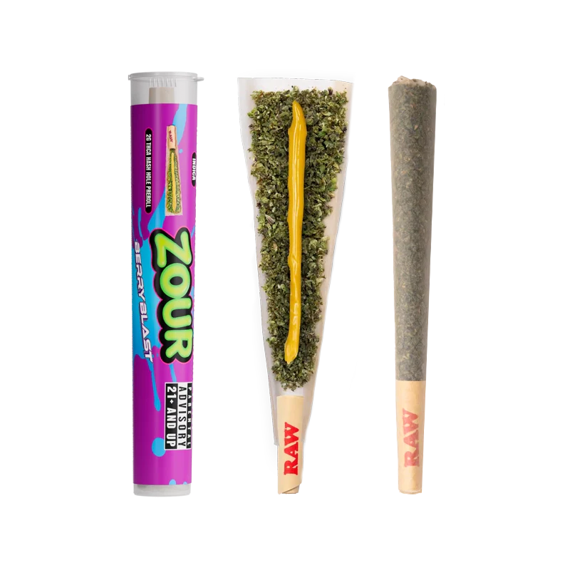 ZOUR THCA BERRY BLAST HASH HOLES