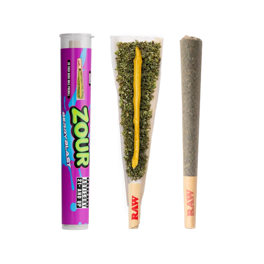 ZOUR THCA BERRY BLAST HASH HOLES