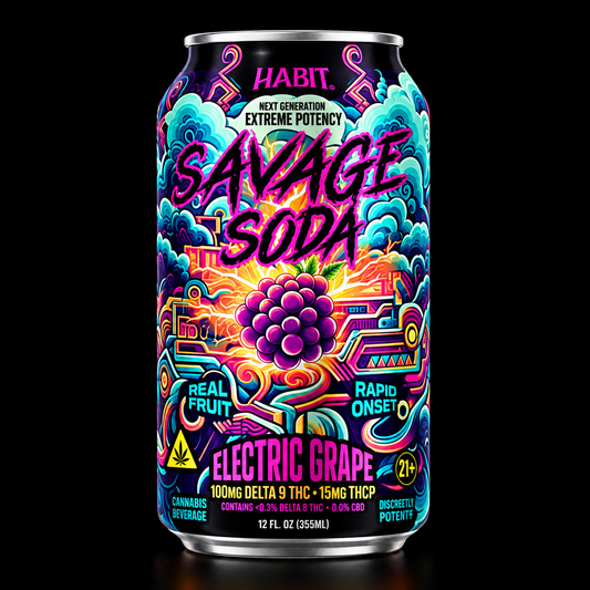 Habit Savage Edition – Electric Grape Soda