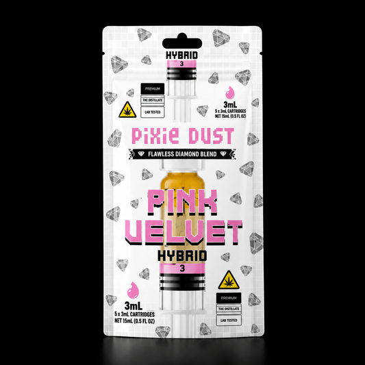 Pixie Dust Flawless Diamond Blend 3ml Syringe - Pink Velvet