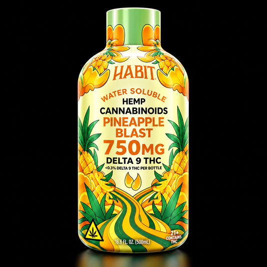 Habit Pineapple Delta-9 THC Syrup 750mg
