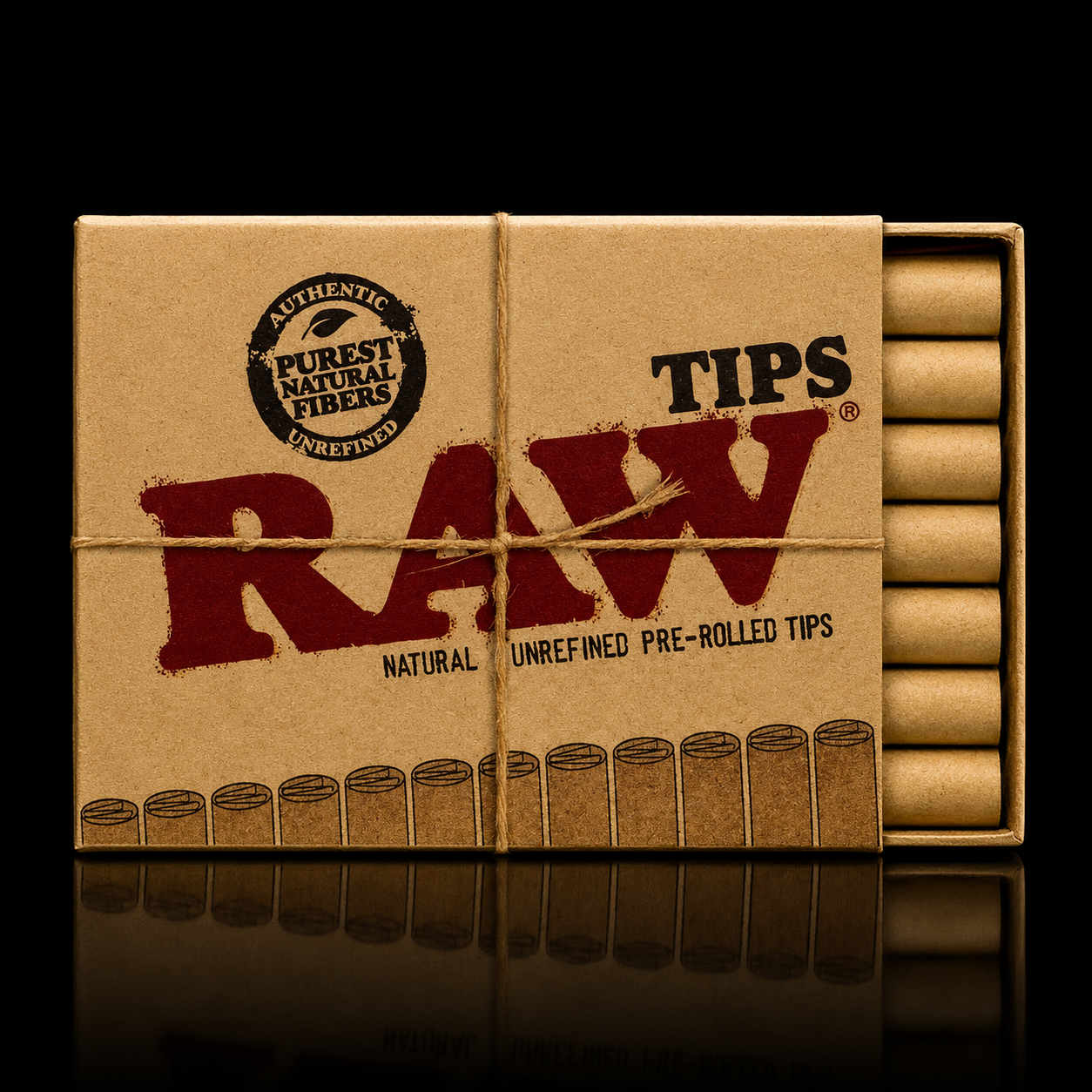 RAW Pre Rolled Tips Box