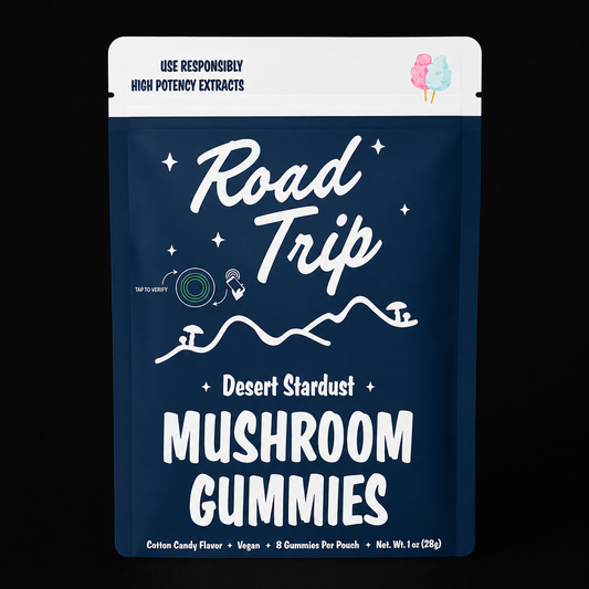 Desert Stardust Mushroom Gummies - Cotton Candy