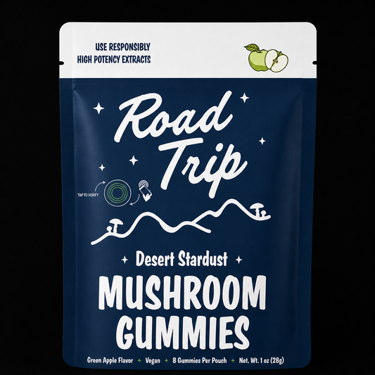 Desert Stardust Mushroom Gummies - Green Apple