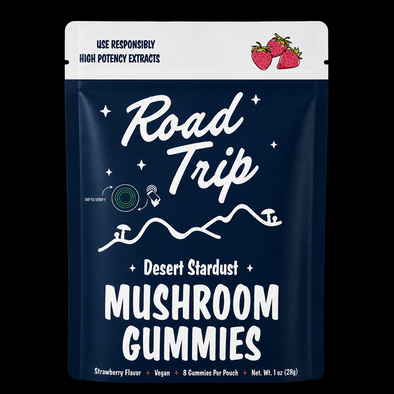 Desert Stardust Mushroom Gummies - Strawberry