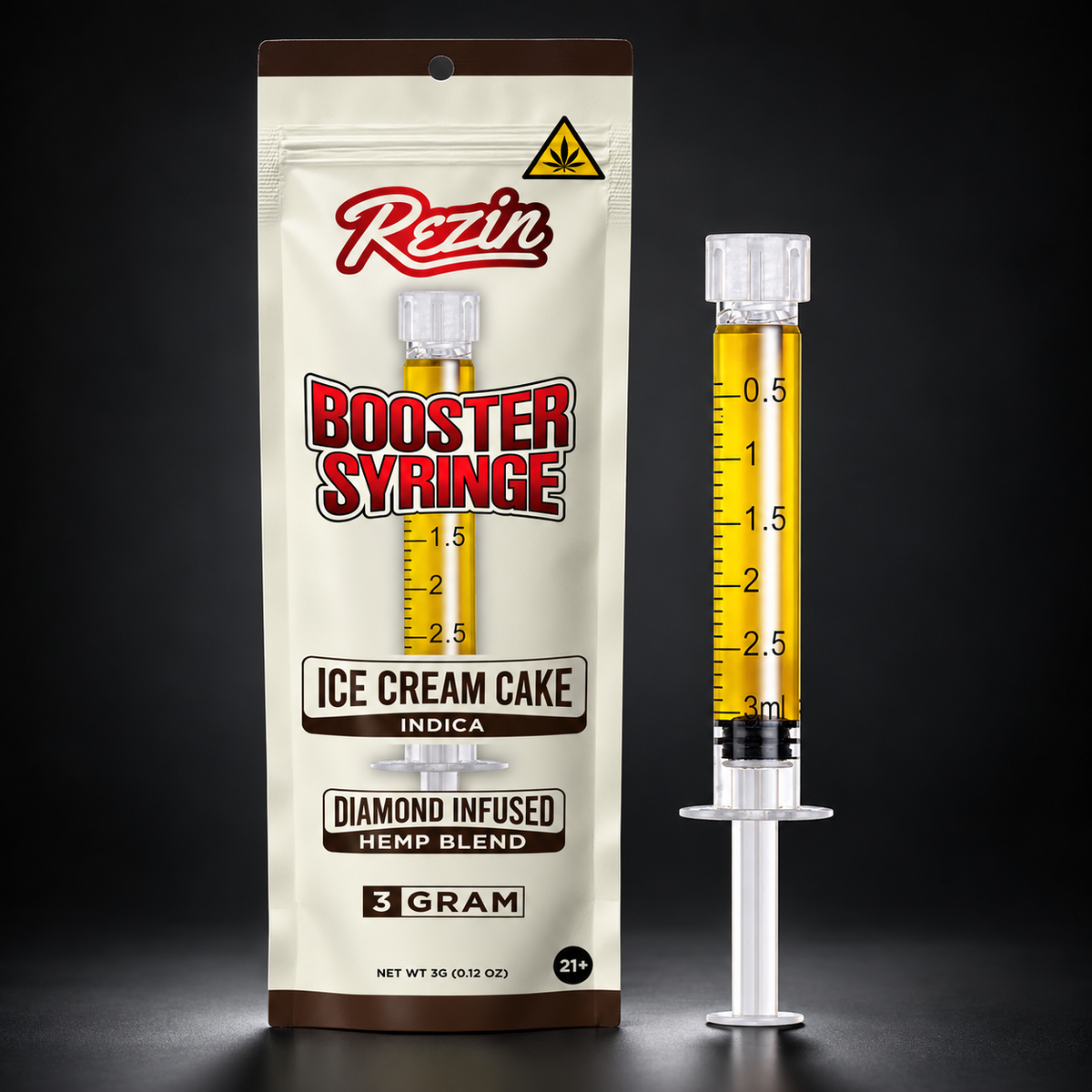 Rezin Booster Ice Cream Cake Indica 3G