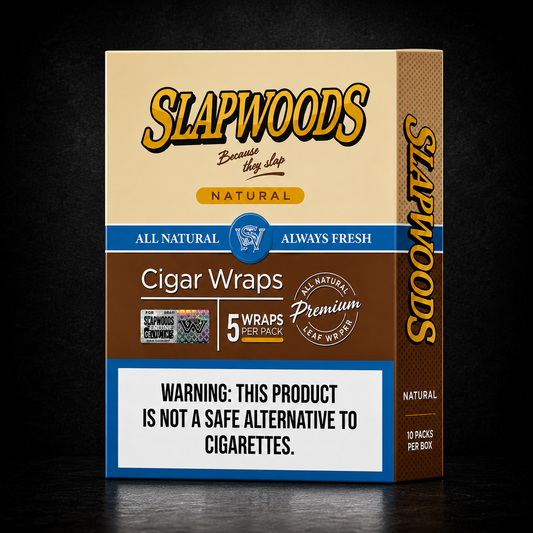Slapwoods Cigar Wraps Natural