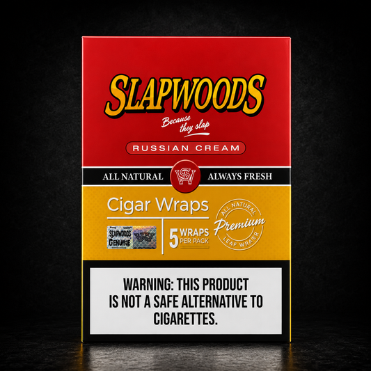 Slapwoods Cigar Wraps Russian Cream