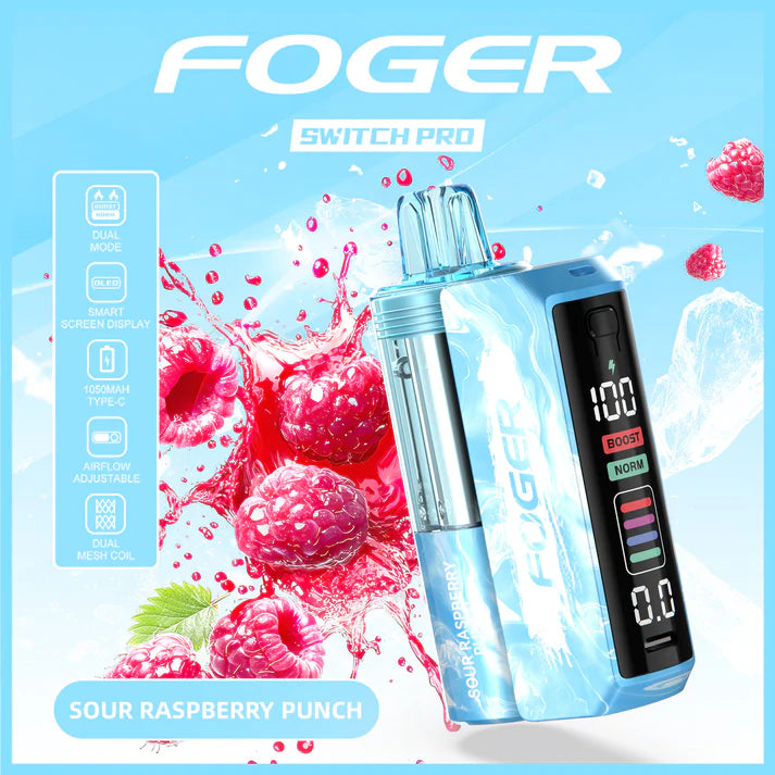 FOGER SWITCH PRO KIT SOUR RASPBERRY PUNCH