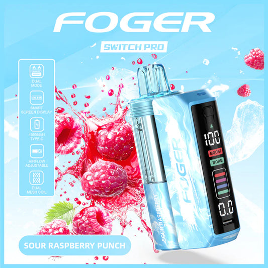 FOGER SWITCH PRO KIT SOUR RASPBERRY PUNCH