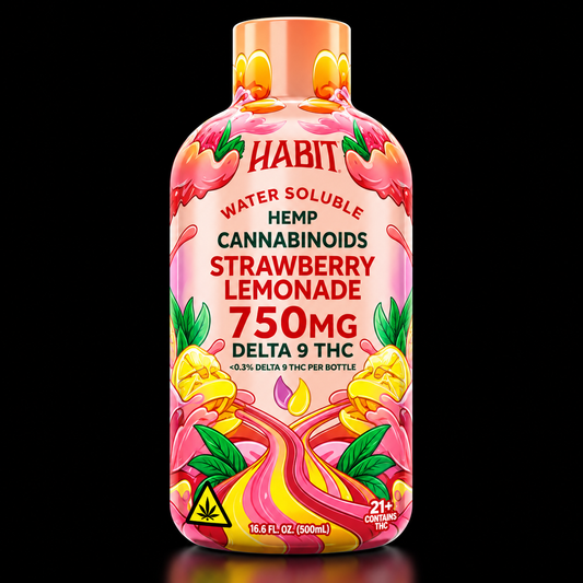 Habit Strawberry Lemonade Delta-9 THC Syrup 750mg
