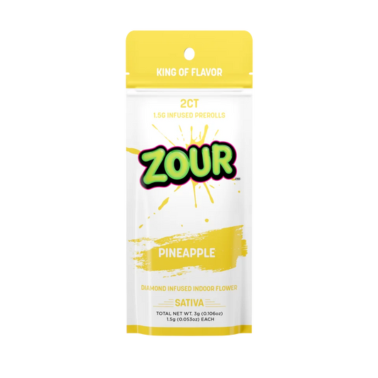 ZOUR Pineapple Diamond Infused Prerolls