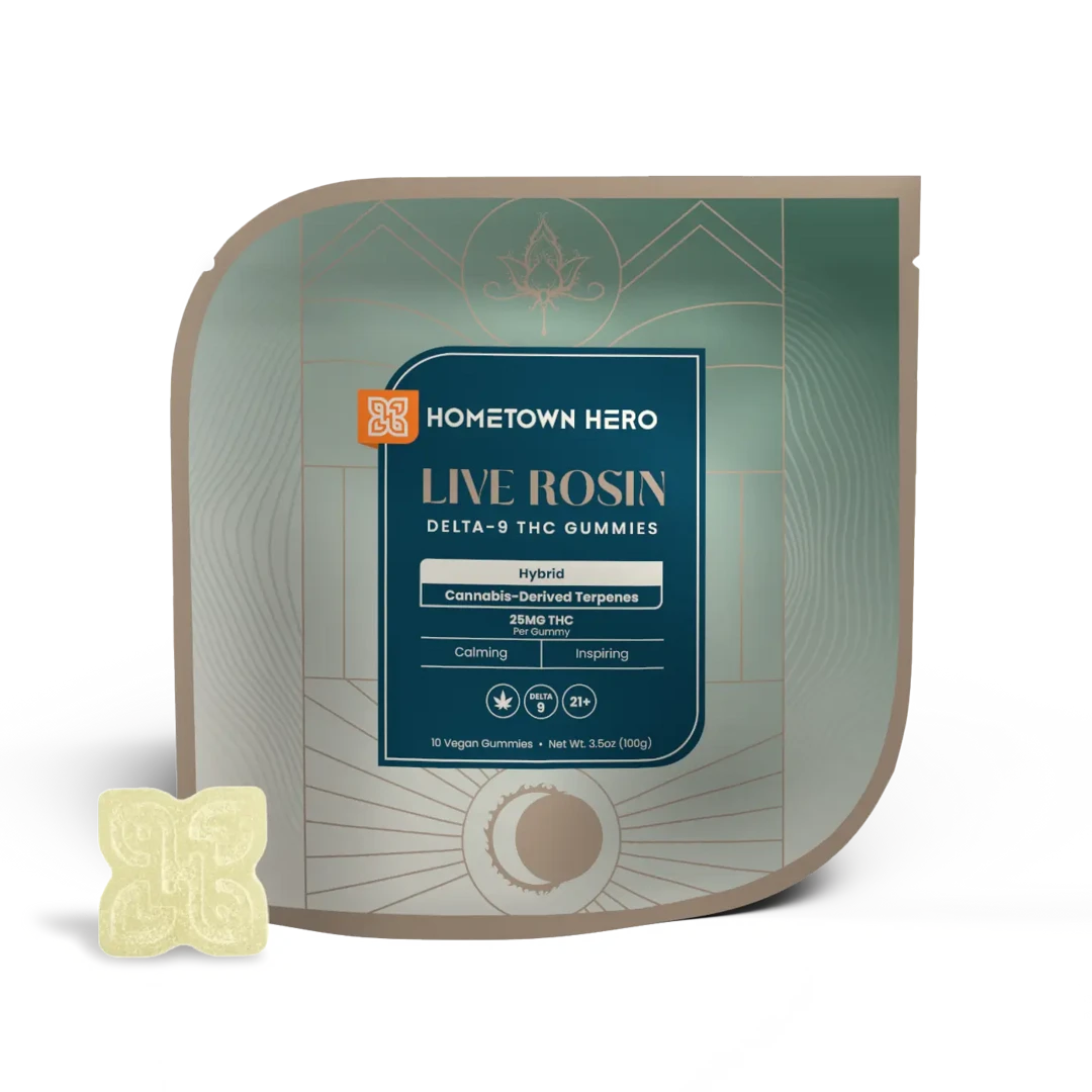 Hybrid - Delta 9 Live Rosin Absolute Gummies