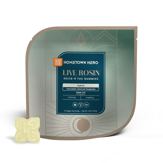 Hybrid - Delta 9 Live Rosin Absolute Gummies