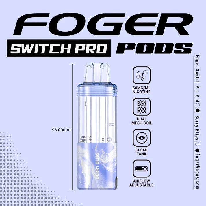 Foger Switch Pro Pod | 30K Puffs - Berry Bliss