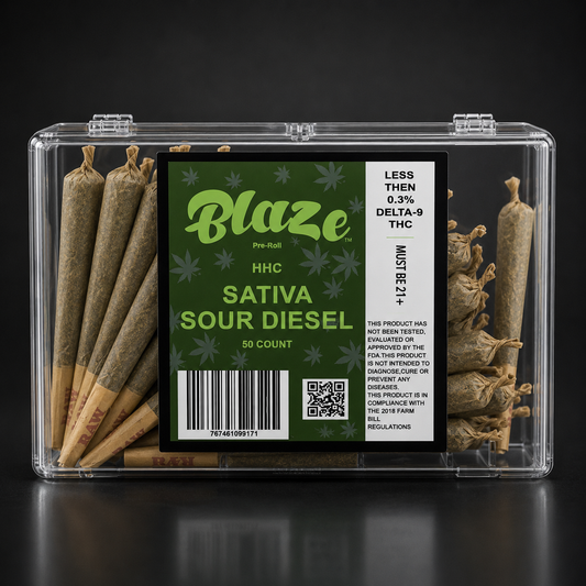 BLAZE SOUR DIESEL HHC SATIVA 1CT