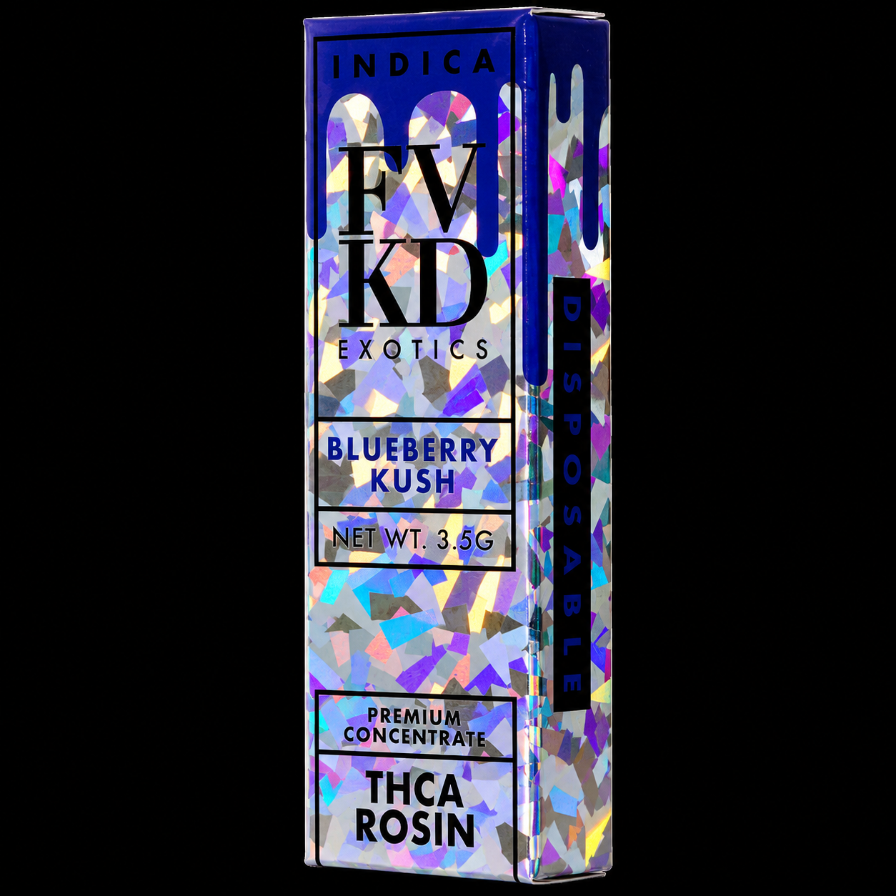 FVKD Live Rosin THCa Syringe 3.5G - Blueberry Kush (Indica)