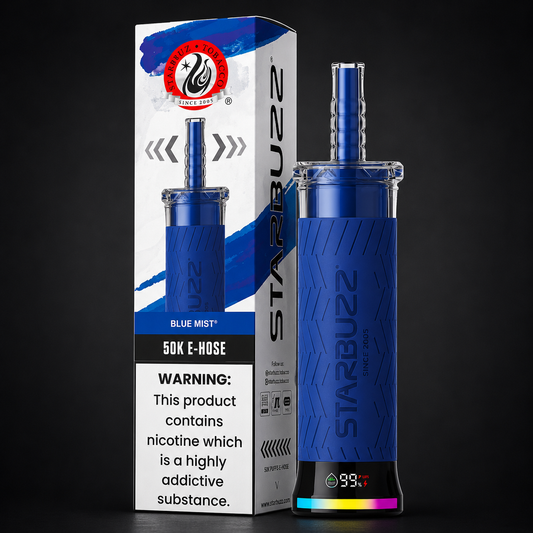 Starbuzz 50K E-Hose - Blue Mist