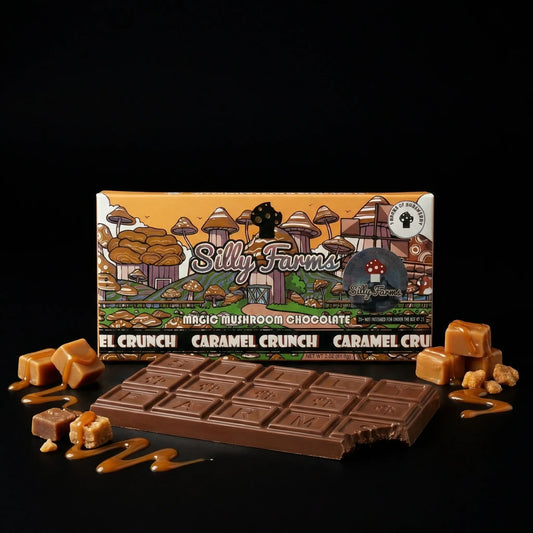 Silly Farms Caramel Crunch Mushroom Chocolate