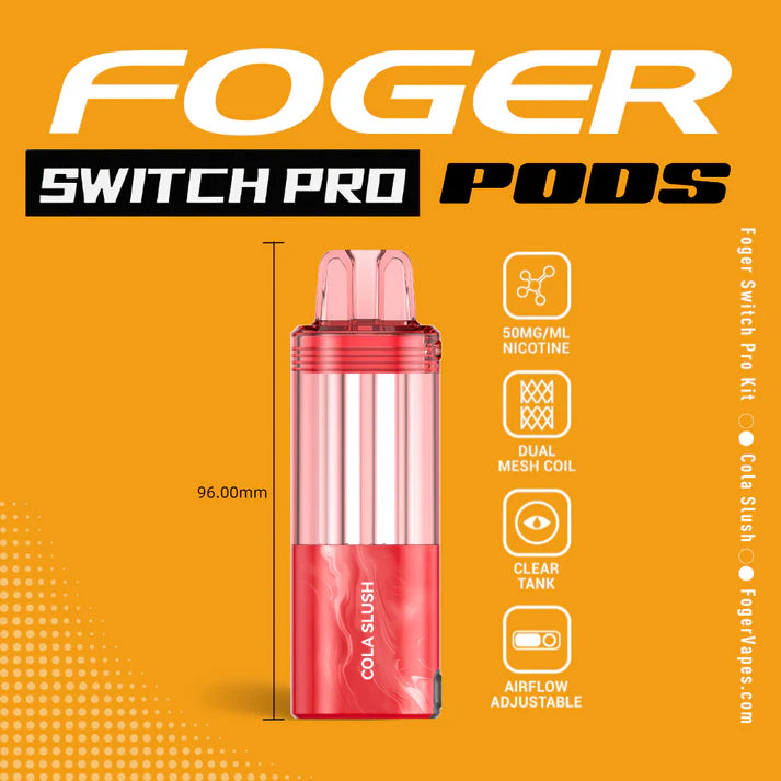 Foger Switch Pro Pod | 30K Puffs - Cola Slush
