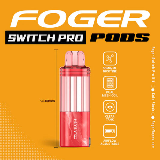 Foger Switch Pro Pod | 30K Puffs - Cola Slush