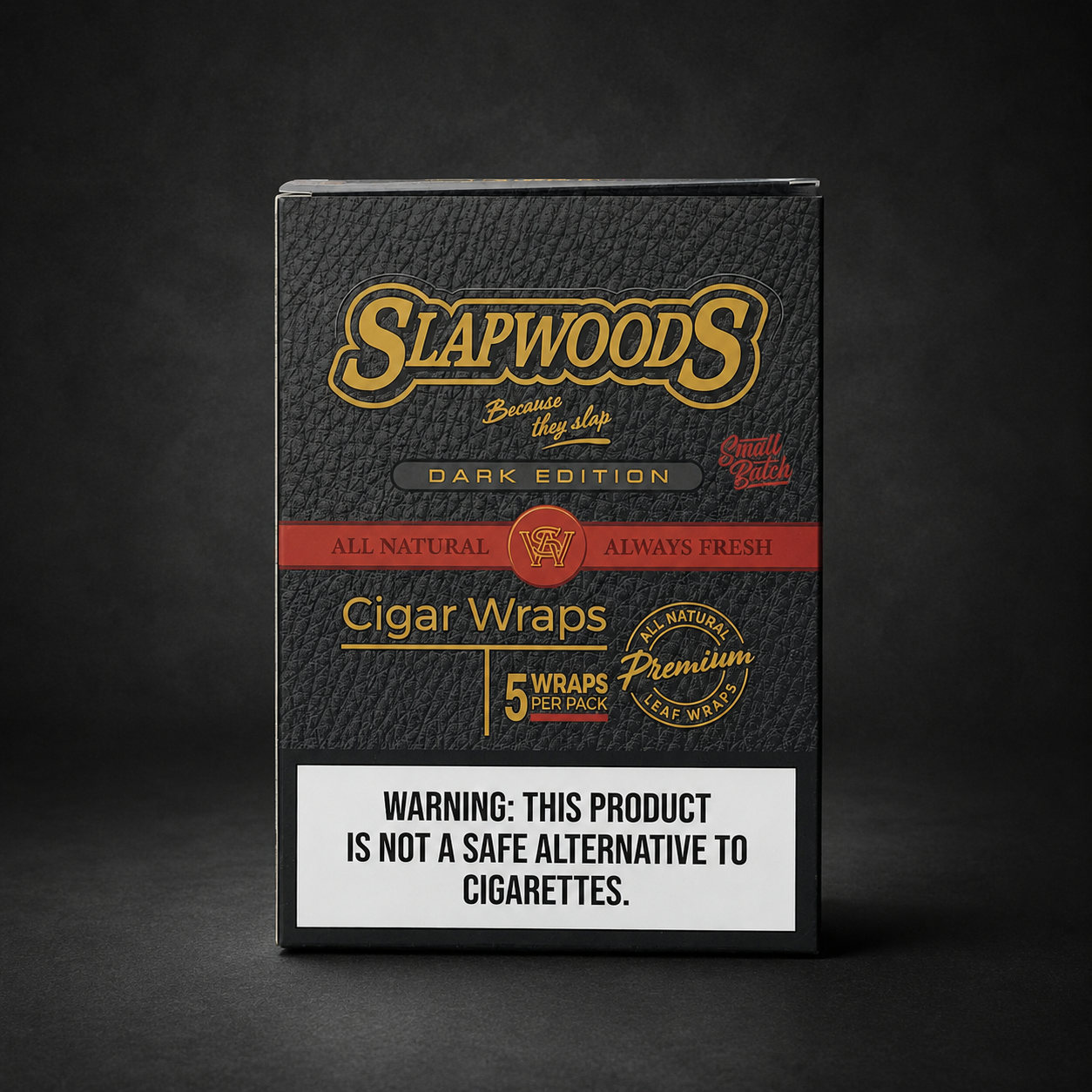 Slapwoods Cigar Wraps Dark Edition